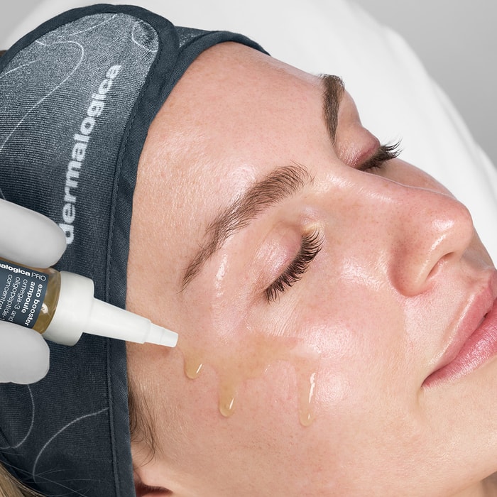 Exo booster Dermalogica – profesjonalna terapia regeneracyjno-stymulująca egzosomami: twarz, szyja, dekolt