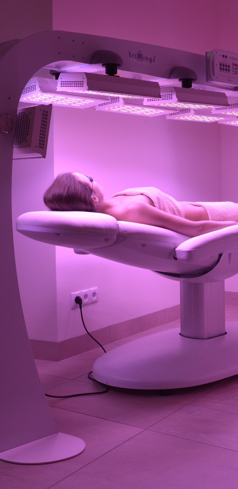 TriWings Body LED – medyczne naświetlanie ledami: ciało