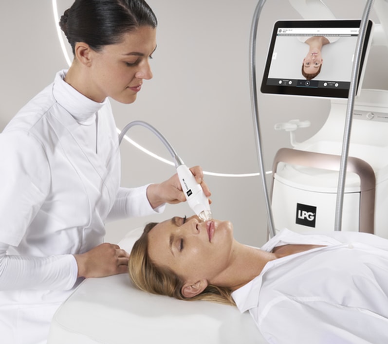 Endermolift Glow – Infinity Endermologie LPG + peeling kwasowy: twarz, szyja, dekolt