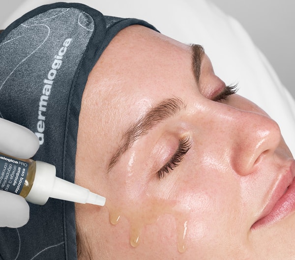 Exo booster Dermalogica – profesjonalna terapia regeneracyjno-stymulująca egzosomami: twarz, szyja, dekolt